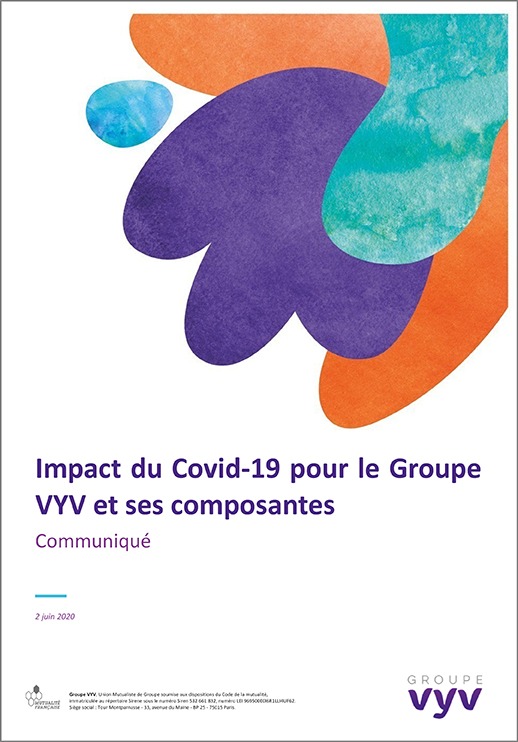 Impact Covid 19 sur le Groupe VYV <br>