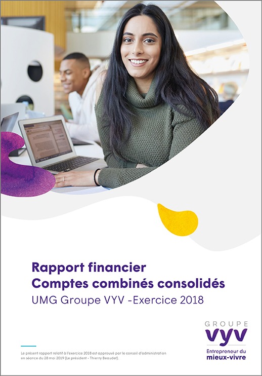 Rapport financier comptes combines consolidés – Exercice 2018